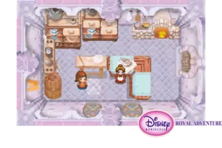 Image n° 1 - screenshots  : Disney Princesses - Aventures Enchantees